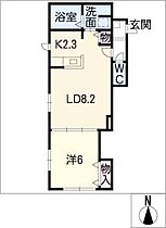 カステリヨンハウス  ｜ 愛知県名古屋市千種区内山2丁目（賃貸アパート1LDK・1階・40.57㎡） その2