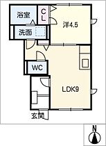 サンヒルズ千種  ｜ 愛知県名古屋市千種区日岡町1丁目（賃貸アパート1LDK・1階・35.06㎡） その2