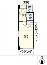 アムール今池  ｜ 愛知県名古屋市千種区今池5丁目（賃貸マンション1K・3階・24.94㎡） その2