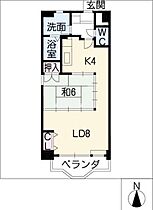 サンハイム池下  ｜ 愛知県名古屋市千種区春岡1丁目（賃貸マンション1LDK・9階・45.25㎡） その2