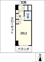 朝日プラザ名古屋ターミナルスクエア  ｜ 愛知県名古屋市中村区則武2丁目（賃貸マンション1R・7階・17.55㎡） その2