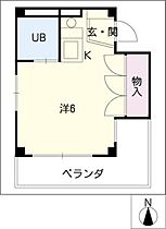 リビュールアン  ｜ 愛知県名古屋市中村区亀島1丁目（賃貸マンション1R・3階・14.58㎡） その2