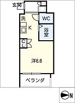 カレッジコート名古屋菊井  ｜ 愛知県名古屋市西区菊井2丁目（賃貸マンション1R・5階・18.05㎡） その2