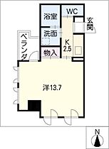 ハルモニア  ｜ 愛知県名古屋市西区菊井2丁目（賃貸マンション1K・8階・36.66㎡） その2