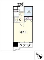 ライオンズマンション康生通第2203号  ｜ 愛知県名古屋市西区児玉3丁目（賃貸マンション1K・2階・23.52㎡） その2