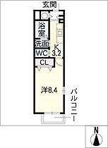 エル　メゾン南堀越  ｜ 愛知県名古屋市西区南堀越1丁目（賃貸アパート1K・2階・28.19㎡） その2