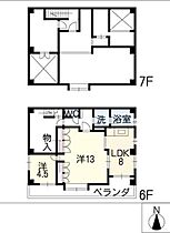 メゾン大進605号室  ｜ 愛知県名古屋市西区上名古屋4丁目（賃貸マンション3LDK・6階・84.95㎡） その2