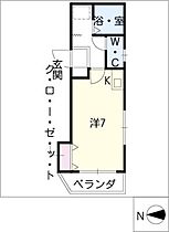 中野マンション  ｜ 愛知県名古屋市西区上小田井2丁目（賃貸マンション1R・1階・23.50㎡） その2