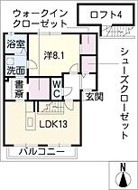 セプト　クルール  ｜ 愛知県名古屋市中川区服部3丁目（賃貸アパート1LDK・2階・60.03㎡） その2