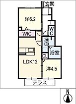 フルーレット  ｜ 愛知県名古屋市中川区新家3丁目（賃貸アパート2LDK・1階・54.03㎡） その2