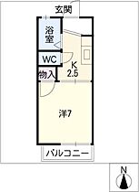 エスポワール北江  ｜ 愛知県名古屋市中川区北江町1丁目（賃貸アパート1K・2階・21.00㎡） その2