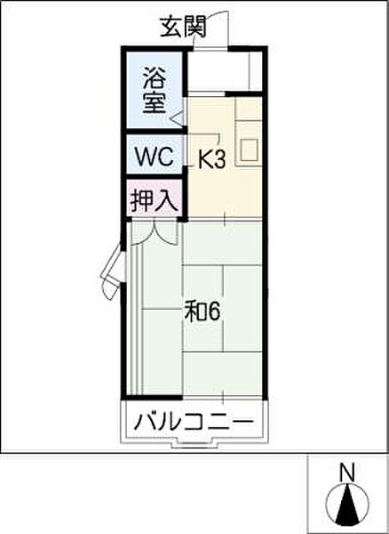 アネックス錦 ｜愛知県名古屋市港区錦町(賃貸アパート1K・2階・23.00㎡)の写真 その2