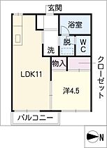 フォーブルしず  ｜ 愛知県名古屋市港区築三町2丁目（賃貸アパート1LDK・1階・33.00㎡） その2