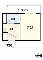 朝日プラザアクシス東別院  ｜ 愛知県名古屋市中区平和2丁目（賃貸マンション1K・3階・19.01㎡） その2