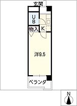 第二榊原ビル  ｜ 愛知県名古屋市熱田区桜田町（賃貸マンション1K・4階・23.80㎡） その2