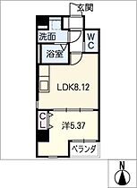 Ｂ・Ｂ・Ｐａｒｋ  ｜ 愛知県名古屋市中区正木2丁目（賃貸マンション1LDK・7階・34.71㎡） その2