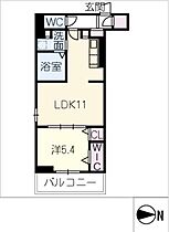 ヴィクトワール金山  ｜ 愛知県名古屋市中区金山5丁目（賃貸アパート1LDK・1階・40.94㎡） その2