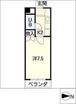 メゾンＮ．Ｋ．Ｓ．  ｜ 愛知県名古屋市熱田区花表町（賃貸マンション1K・5階・21.35㎡） その2