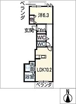 シャンブル三本松  ｜ 愛知県名古屋市熱田区三本松町（賃貸マンション1LDK・2階・44.50㎡） その2