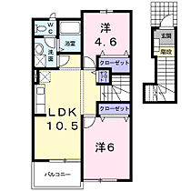 ツインズパレスII 202 ｜ 愛知県名古屋市緑区浦里2丁目8番地（賃貸アパート2LDK・2階・51.67㎡） その2