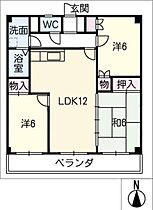 ＴＯＦＵＪＩ潮見が丘  ｜ 愛知県名古屋市緑区潮見が丘2丁目（賃貸マンション3LDK・3階・66.42㎡） その2