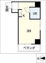 グリーンハイツ千代田  ｜ 愛知県名古屋市中区千代田1丁目（賃貸マンション1R・5階・21.82㎡） その2