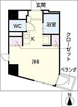 サンパーク上前津  ｜ 愛知県名古屋市中区大須4丁目（賃貸マンション1R・11階・20.31㎡） その2