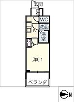 プレサンスジェネ上前津  ｜ 愛知県名古屋市中区橘1丁目（賃貸マンション1K・7階・20.72㎡） その2