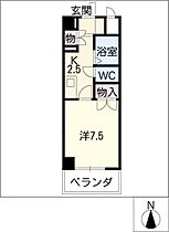 ｍｏｏｎ　ｅｘｃｅｌ　22  ｜ 愛知県名古屋市中区栄5丁目（賃貸マンション1K・6階・23.58㎡） その2