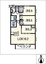 グリーンテラス明倫  ｜ 愛知県名古屋市東区新出来2丁目（賃貸マンション3LDK・2階・82.82㎡） その2