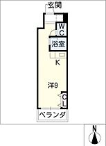 第2幸村ビル  ｜ 愛知県名古屋市北区上飯田南町1丁目（賃貸マンション1R・9階・24.00㎡） その2