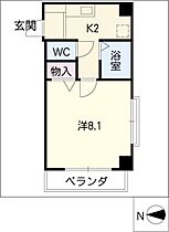 グローリィ  ｜ 愛知県名古屋市北区西志賀町5丁目（賃貸マンション1K・2階・25.00㎡） その2