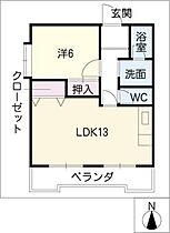 カイラーサ・アネックス  ｜ 愛知県名古屋市北区駒止町2丁目（賃貸マンション1LDK・3階・45.36㎡） その2