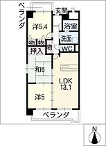 シャルム106  ｜ 愛知県名古屋市北区元志賀町2丁目（賃貸マンション3LDK・3階・65.03㎡） その2