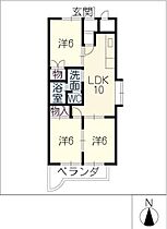 幸村ビル  ｜ 愛知県名古屋市北区上飯田西町1丁目（賃貸マンション3LDK・7階・58.00㎡） その2