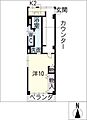 たちばなハイツ4階5.3万円