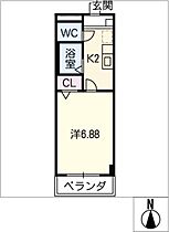 エコ・ファイブ守山  ｜ 愛知県名古屋市守山区町南（賃貸マンション1K・2階・21.70㎡） その2