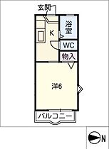 フレグランス神田  ｜ 愛知県名古屋市守山区向台2丁目（賃貸アパート1K・2階・21.18㎡） その2