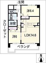 ＲＥＳＩＤＥＮＣＥ　ＢＩＥＮＥ  ｜ 愛知県名古屋市守山区更屋敷（賃貸マンション2LDK・3階・60.90㎡） その2