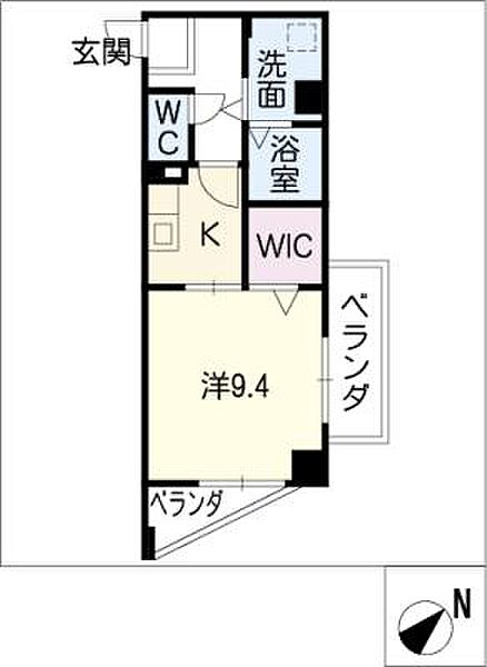 ＫＤステージ名東 ｜愛知県名古屋市名東区上菅2丁目(賃貸マンション1K・3階・35.10㎡)の写真 その2