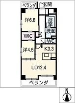 カラバサス  ｜ 愛知県名古屋市千種区丸山町2丁目（賃貸マンション2LDK・2階・66.17㎡） その2