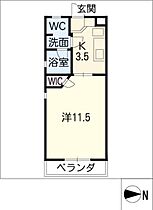 みつわシティマンション  ｜ 愛知県名古屋市千種区新池町4丁目（賃貸マンション1K・1階・32.40㎡） その2