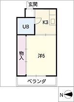 ハイツサイトウ  ｜ 愛知県名古屋市千種区唐山町1丁目（賃貸マンション1K・1階・18.00㎡） その2