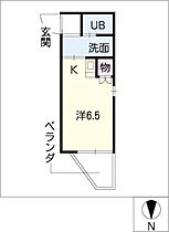 メゾンドールエスト  ｜ 愛知県名古屋市東区泉3丁目（賃貸マンション1R・4階・17.00㎡） その2