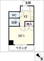 サンライズ吹上  ｜ 愛知県名古屋市千種区千種3丁目（賃貸マンション1K・8階・23.10㎡） その2