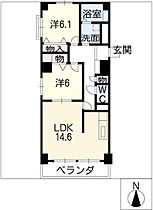 Ｄｉｏ  ｜ 愛知県名古屋市東区筒井2丁目（賃貸マンション2LDK・2階・66.69㎡） その2