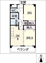 グランシャリオ千種  ｜ 愛知県名古屋市千種区千種1丁目（賃貸マンション2DK・3階・45.47㎡） その2