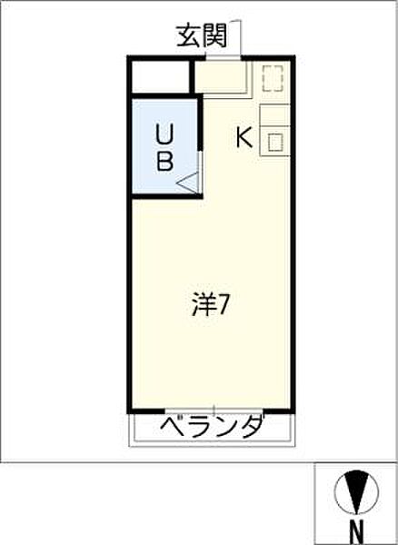 エミネンス名東 ｜愛知県名古屋市名東区極楽5丁目(賃貸マンション1R・4階・18.20㎡)の写真 その2