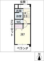 リバーページ本郷  ｜ 愛知県名古屋市名東区上社3丁目（賃貸マンション1K・3階・23.30㎡） その2