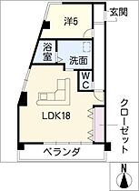 アイビーホーム  ｜ 愛知県長久手市作田1丁目（賃貸マンション1LDK・1階・55.04㎡） その2